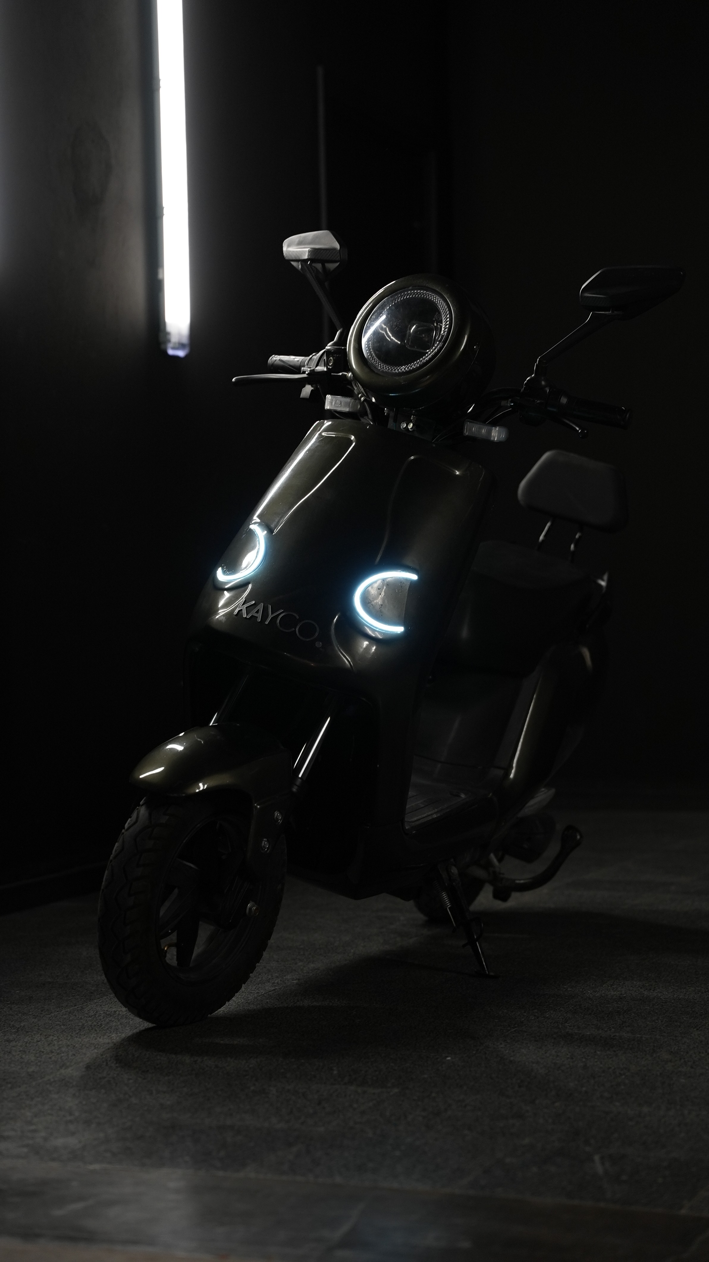 KAYCO scooter side angle